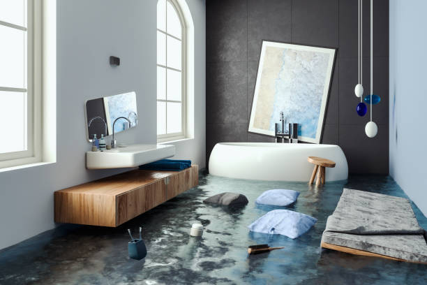 Water damage restoration process in Sheridan, CA